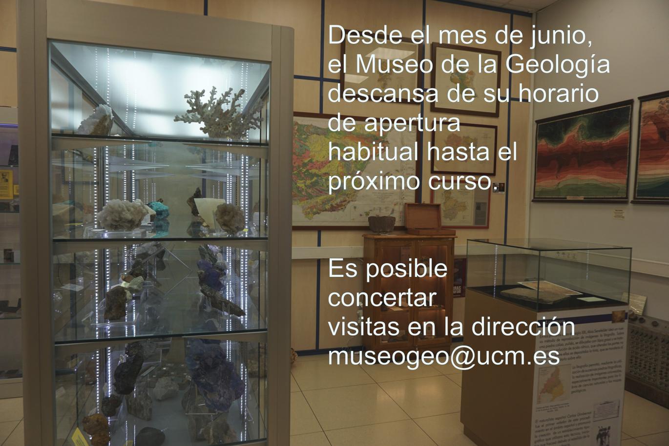 Visitas Museo de la Geología